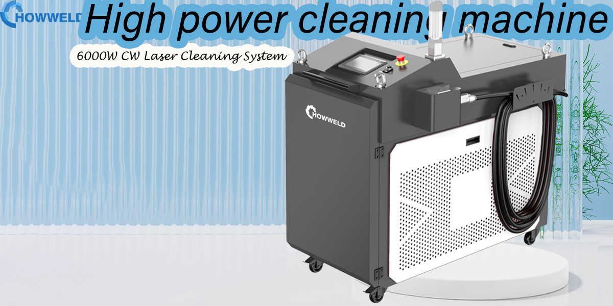 6000w handheld laser cleaning machine