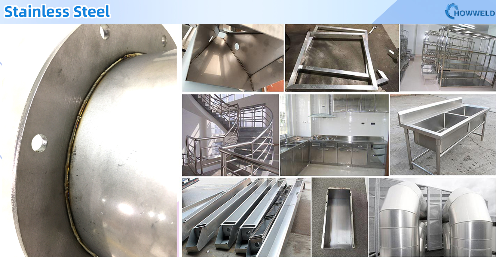 Manual welding machine for stainless steel