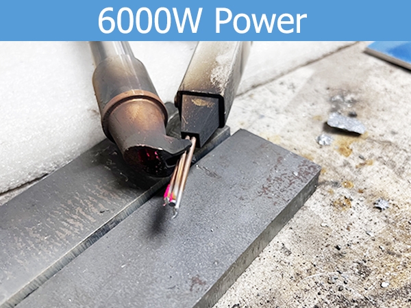 6000W Handheld laser welding machine for 10~12mm carbon steel