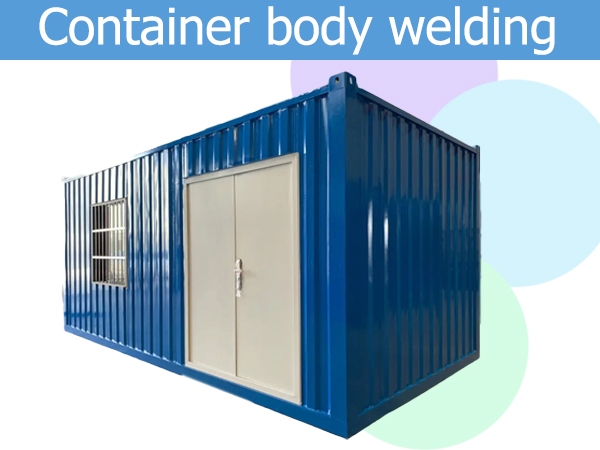 Container body handheld laser welding solution