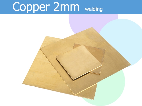 2.0mm copper sheets welded by cnc automatic laser welding machine