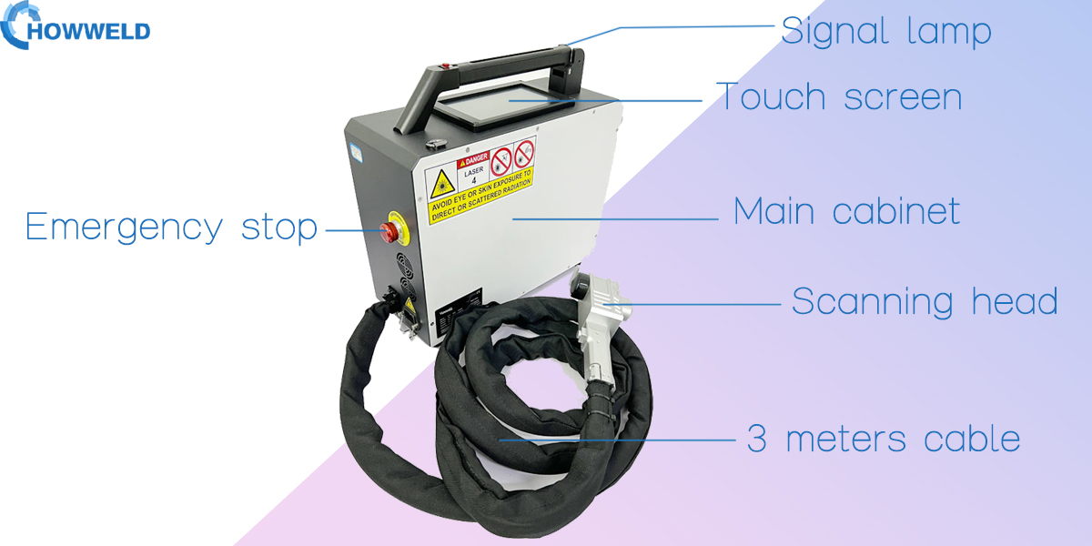 easy to operate laser cleaning machine
