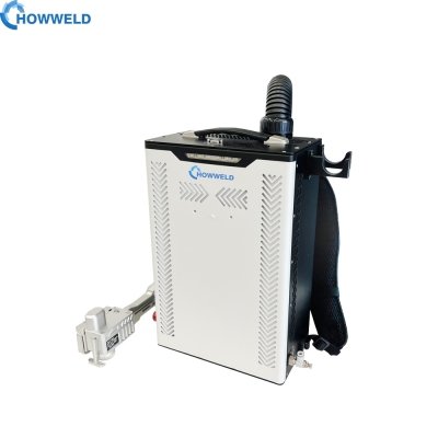 Backpack style pulse laser cleaning machine